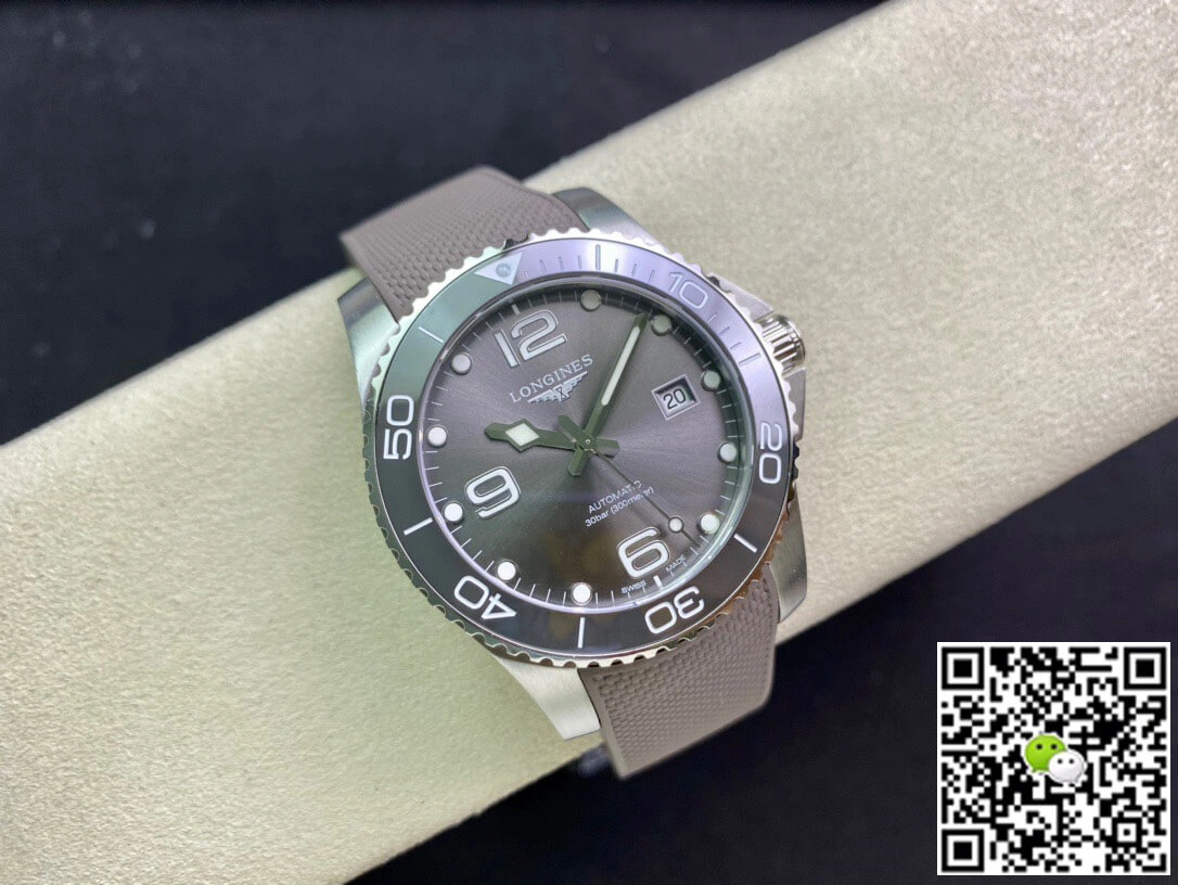 Longines Concas L3.781.4.76.9 ZF Factory 1:1 Best Edition Replica Watch Gray Strap